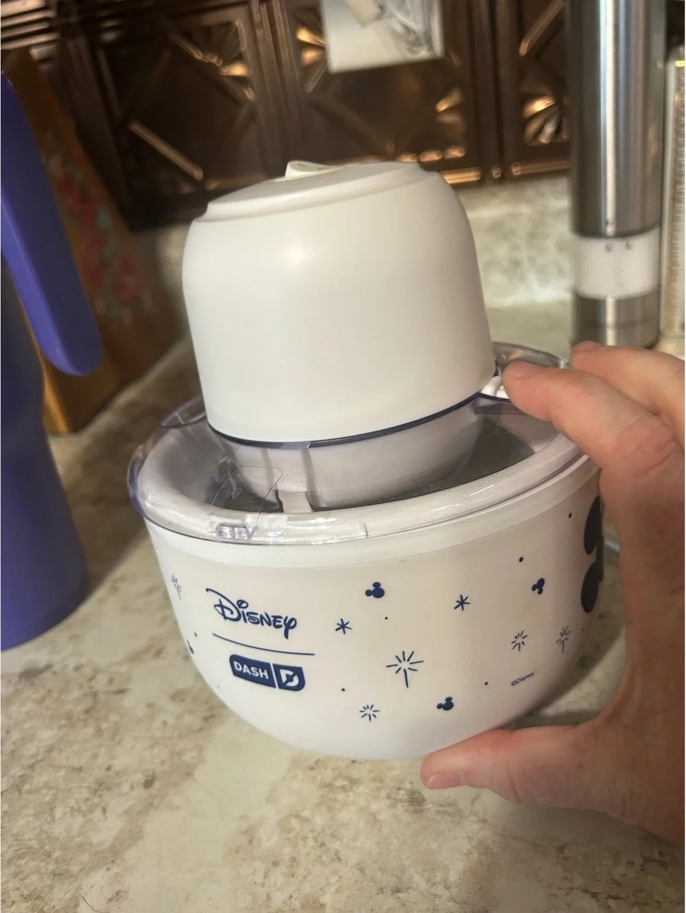 Disney Mickey Mouse dash ice cream maker